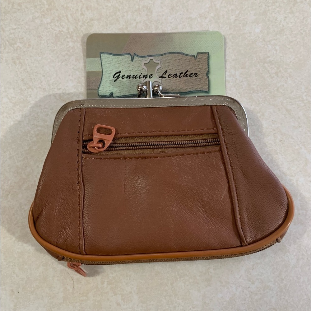 Womens Leather Mini Wallet
ID Credit Cards Cash Coin Holder Purse